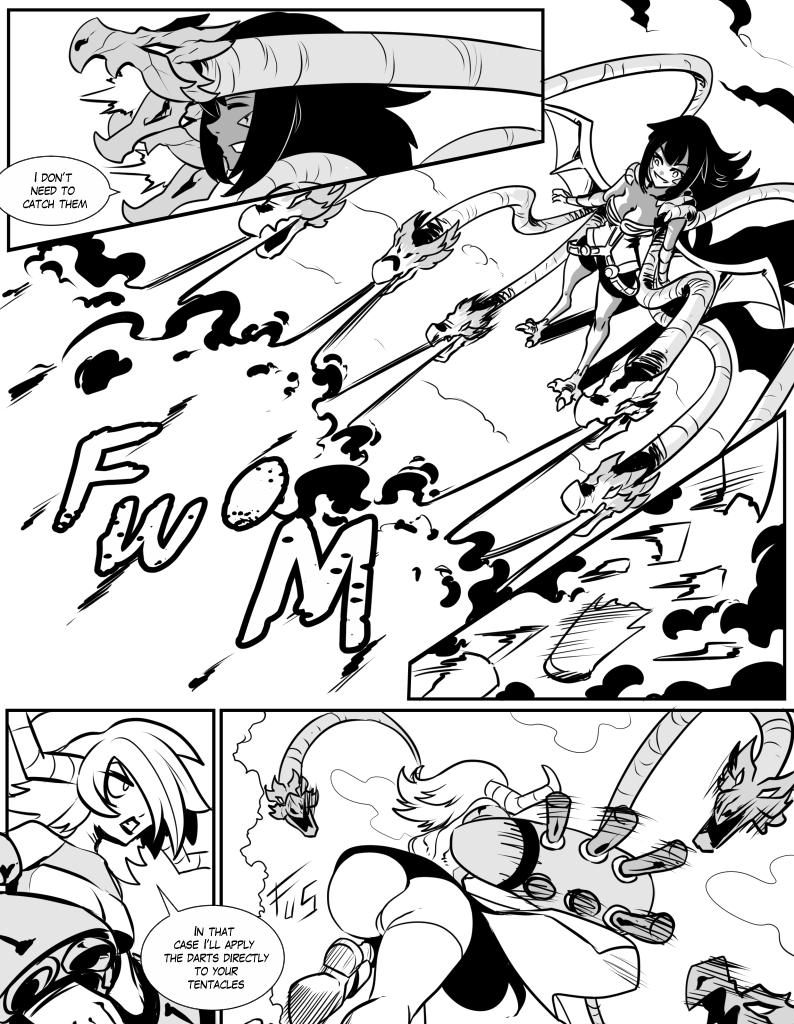 Monster girls on tour - Episode 455, Page 1: Page 455